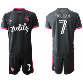 Jalkapallo Pelipaidat/Peliasut Seattle Sounders Roldan 7 Lasten Vieraspaita 2020-2021